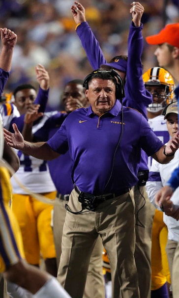 No. 2 LSU, No. 9 Auburn renew high-drama, high-stakes rival